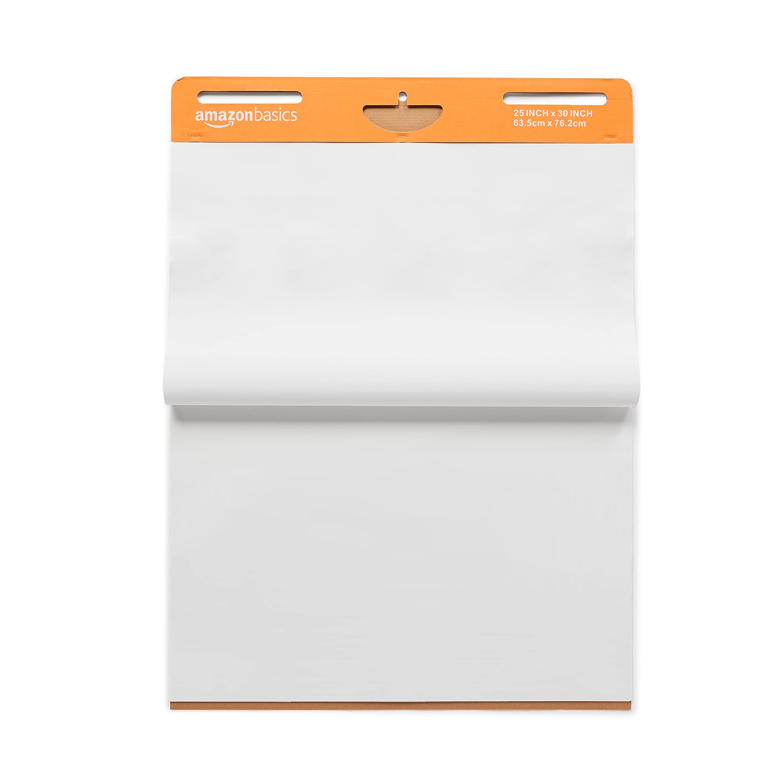 AmazonBasics Blocchi Fogli Ribaltabili 63,5x76,2 cm 2 Pezzi Bianchi