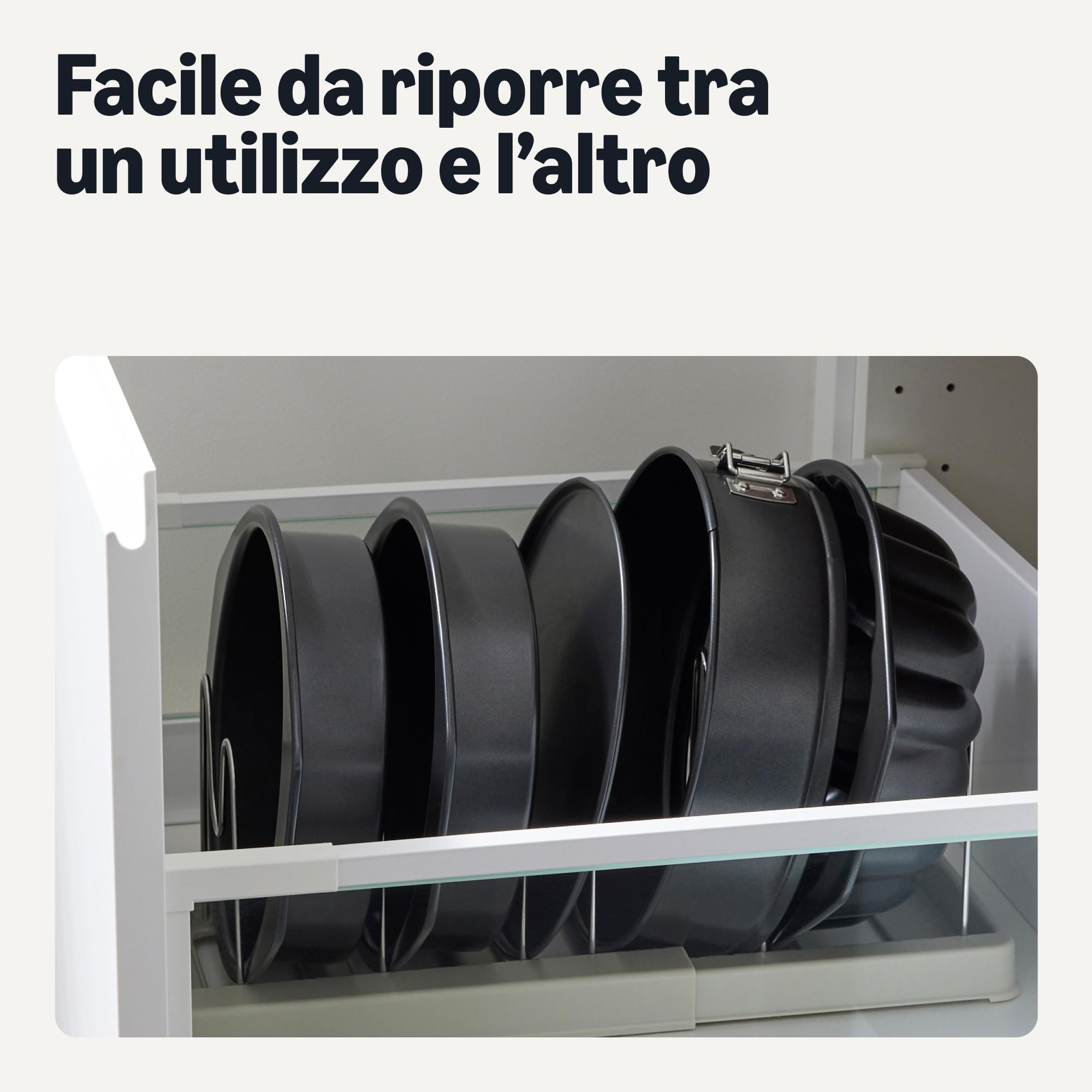 Amazon Basics tortiera rotonda antiaderente 23 cm set 2 pezzi