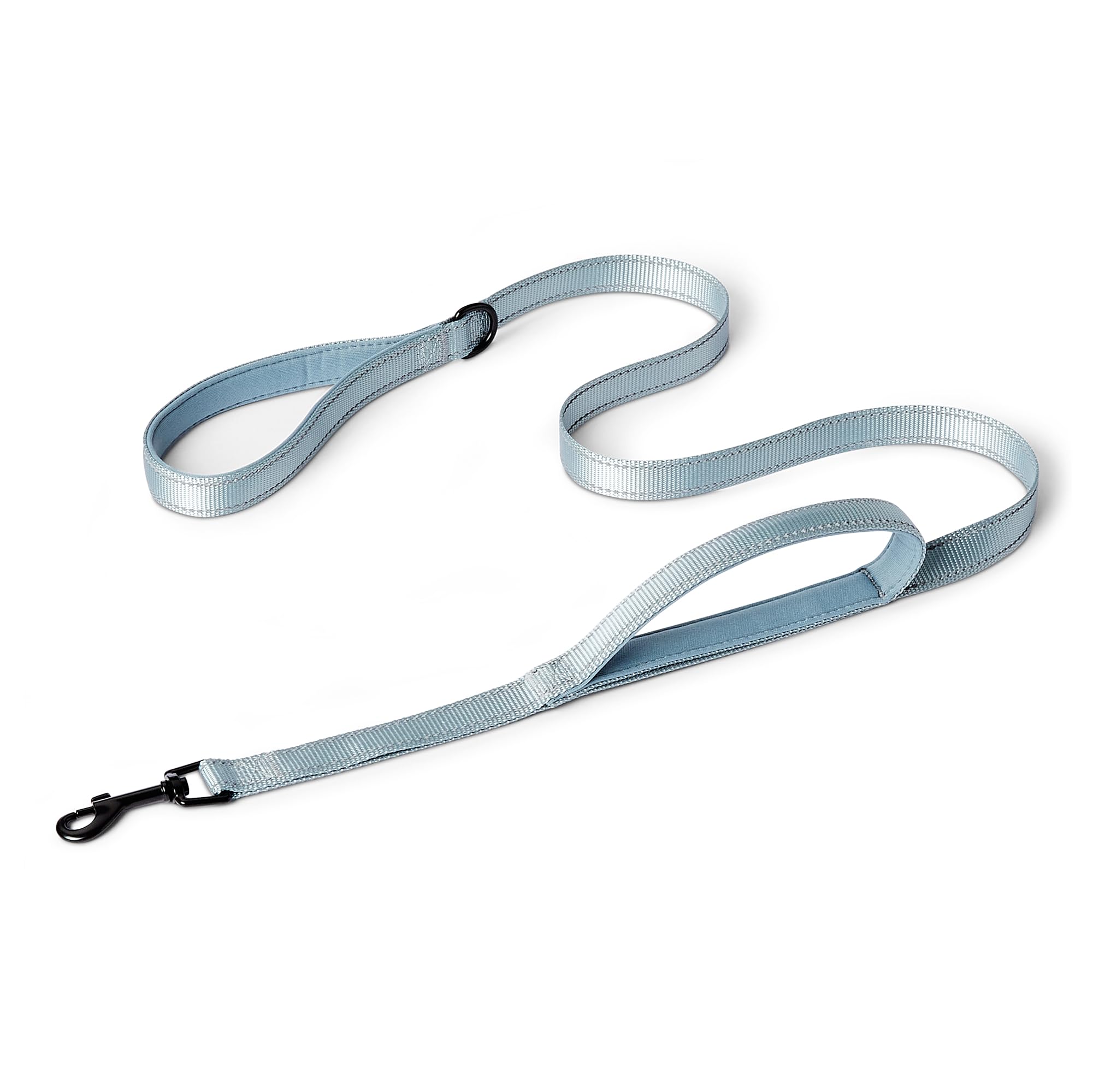 Amazon Basics Guinzaglio Cane Riflettente 120cm Nero Blu