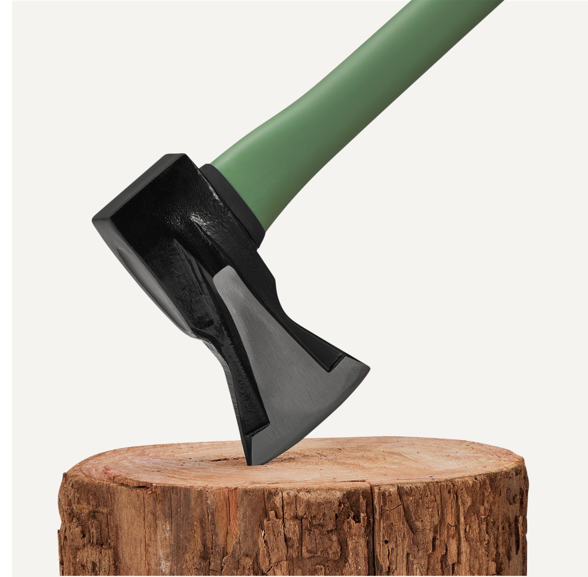 Amazon Basics Ascia Spaccalegna 90 cm Acciaio Nera