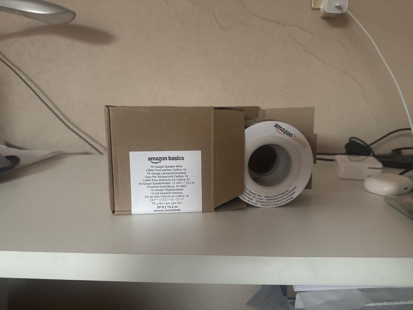 Amazon Basics cavo altoparlanti 16 AWG 30,48 m bronzo