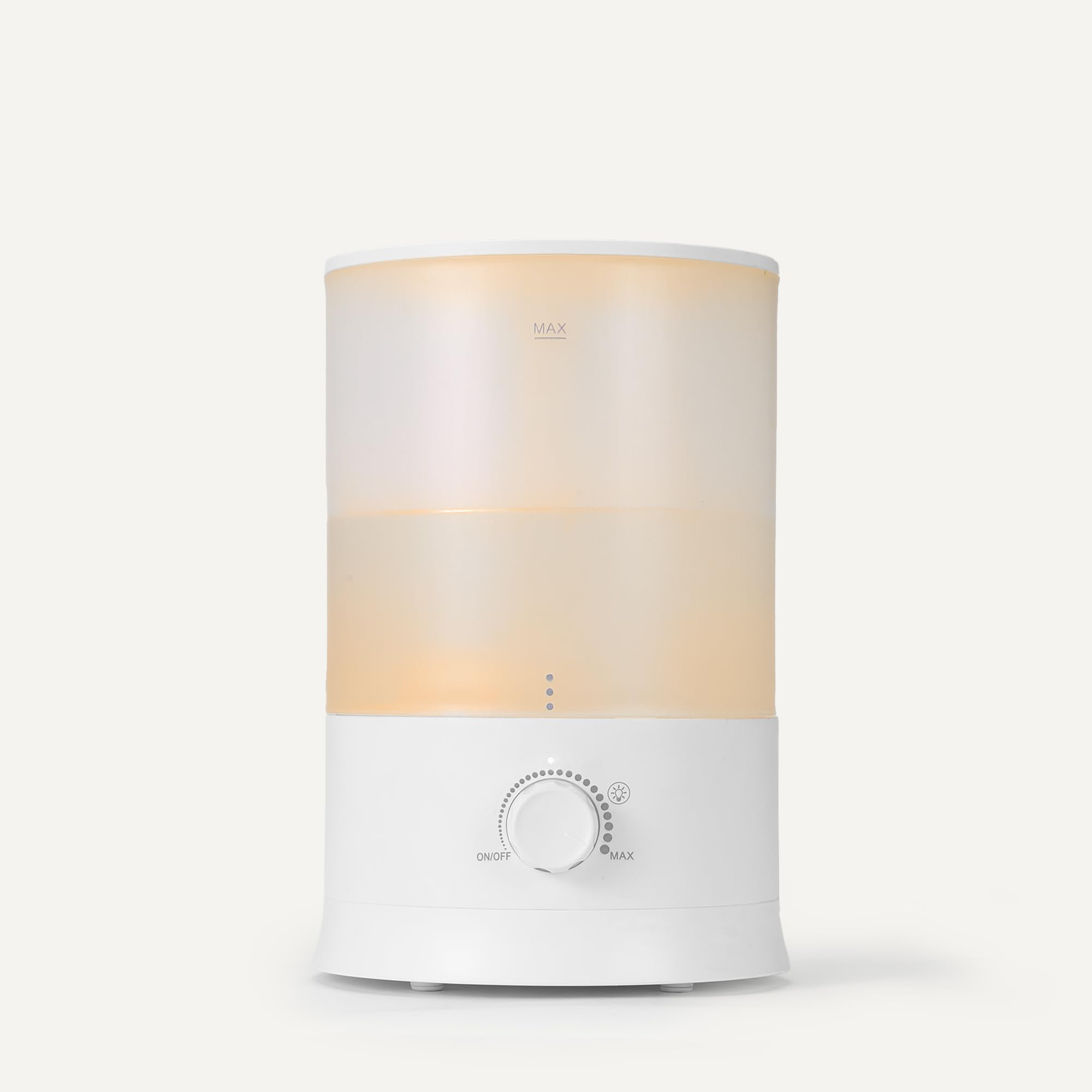 Amazon Basics Umidificatore 3L bianco oli essenziali