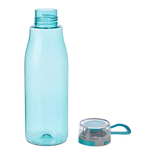 AmazonBasics Borraccia Sportiva 680 ml 2 Pezzi Blu Viola