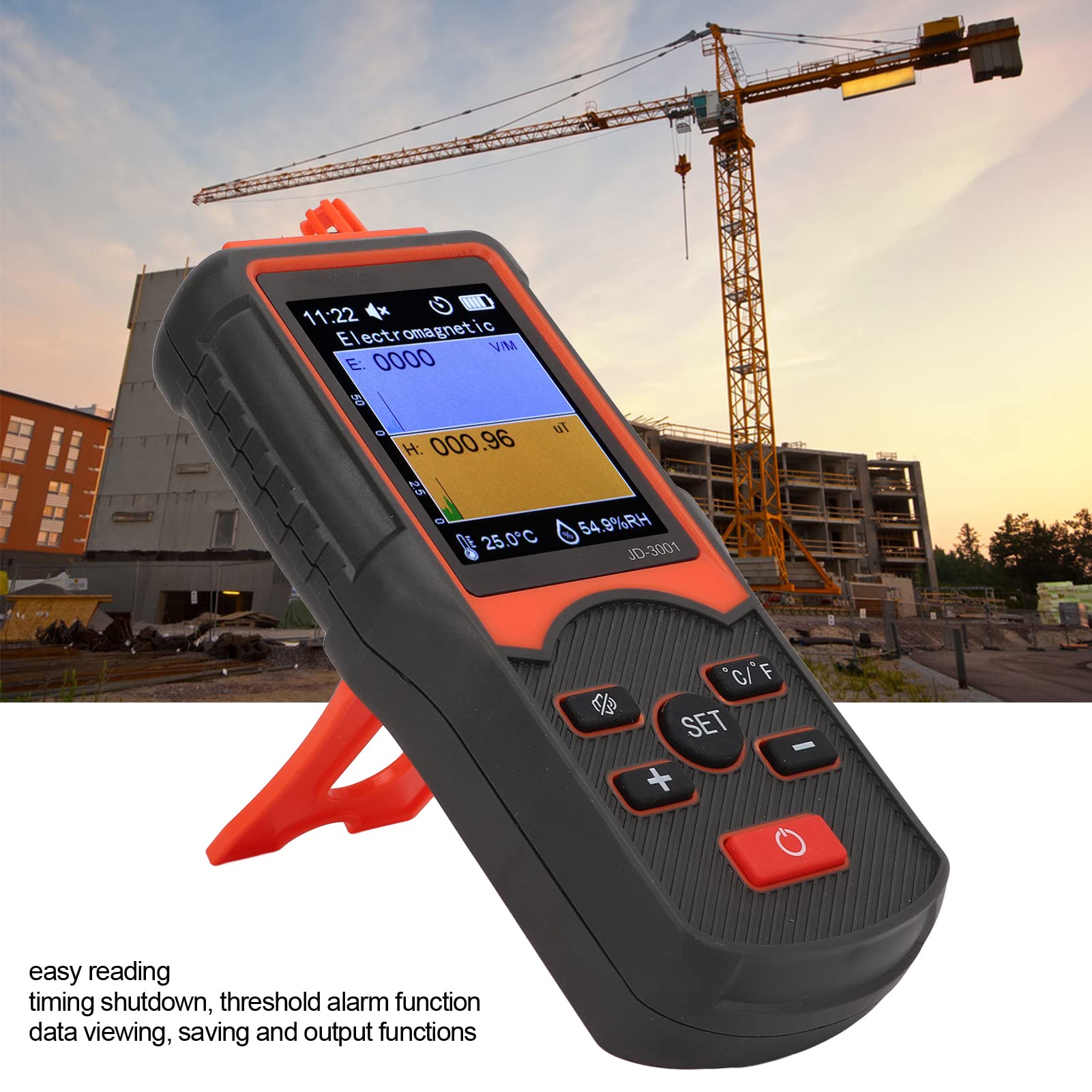 Elprico JD-3001 Contatore Geiger Rilevatore Radiazioni Portatile