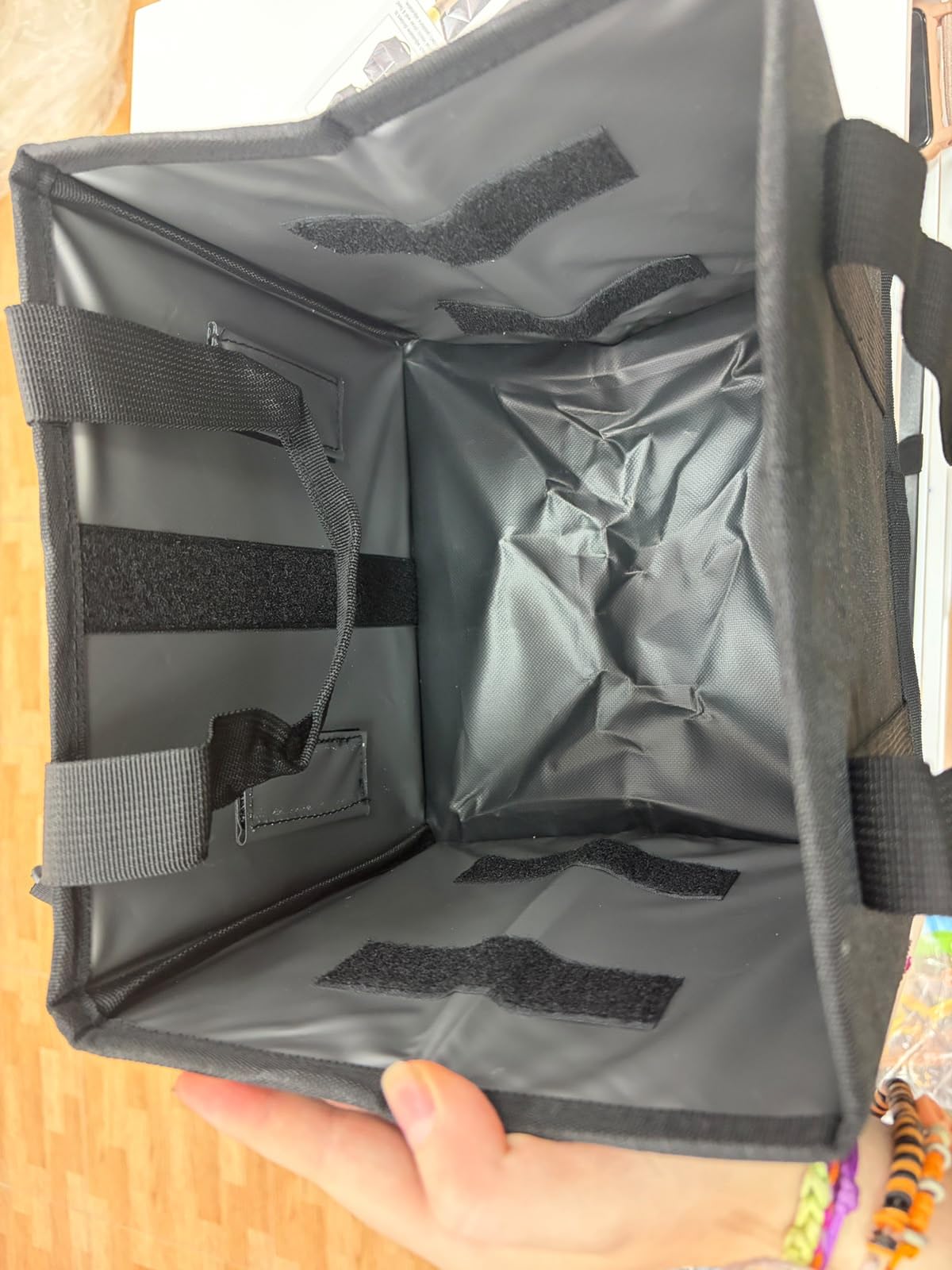 RealPlus borsa portabottiglie 4 bottiglie con tracolla