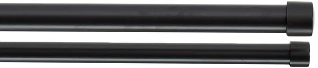 AmazonBasics Bastone Tenda Doppio 72-144 Nero decorativo
