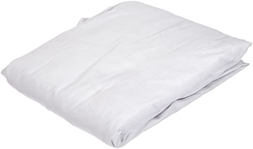 AmazonBasics Lenzuolo con Angoli 160x200 Bianco Cotone