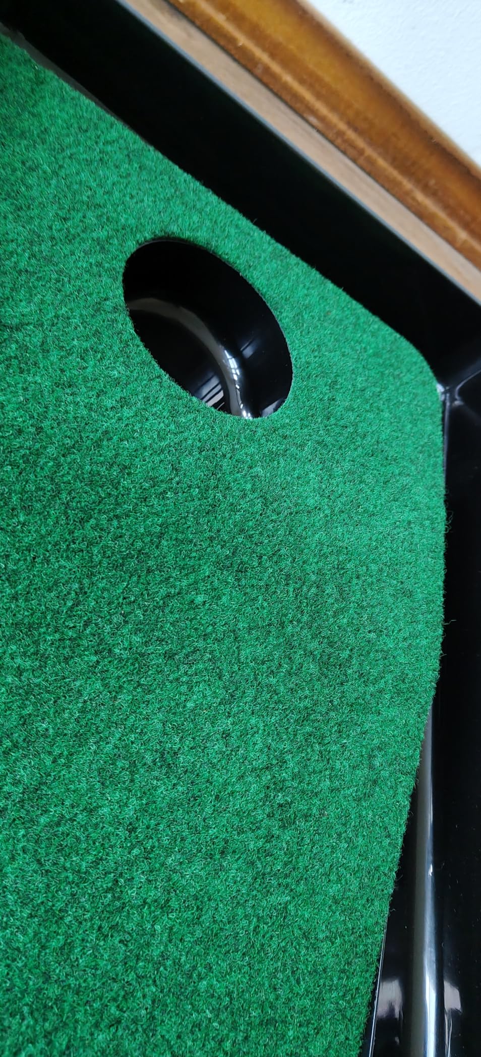 AmazonBasics Tappetino Putting Ritorno Automatico Verde