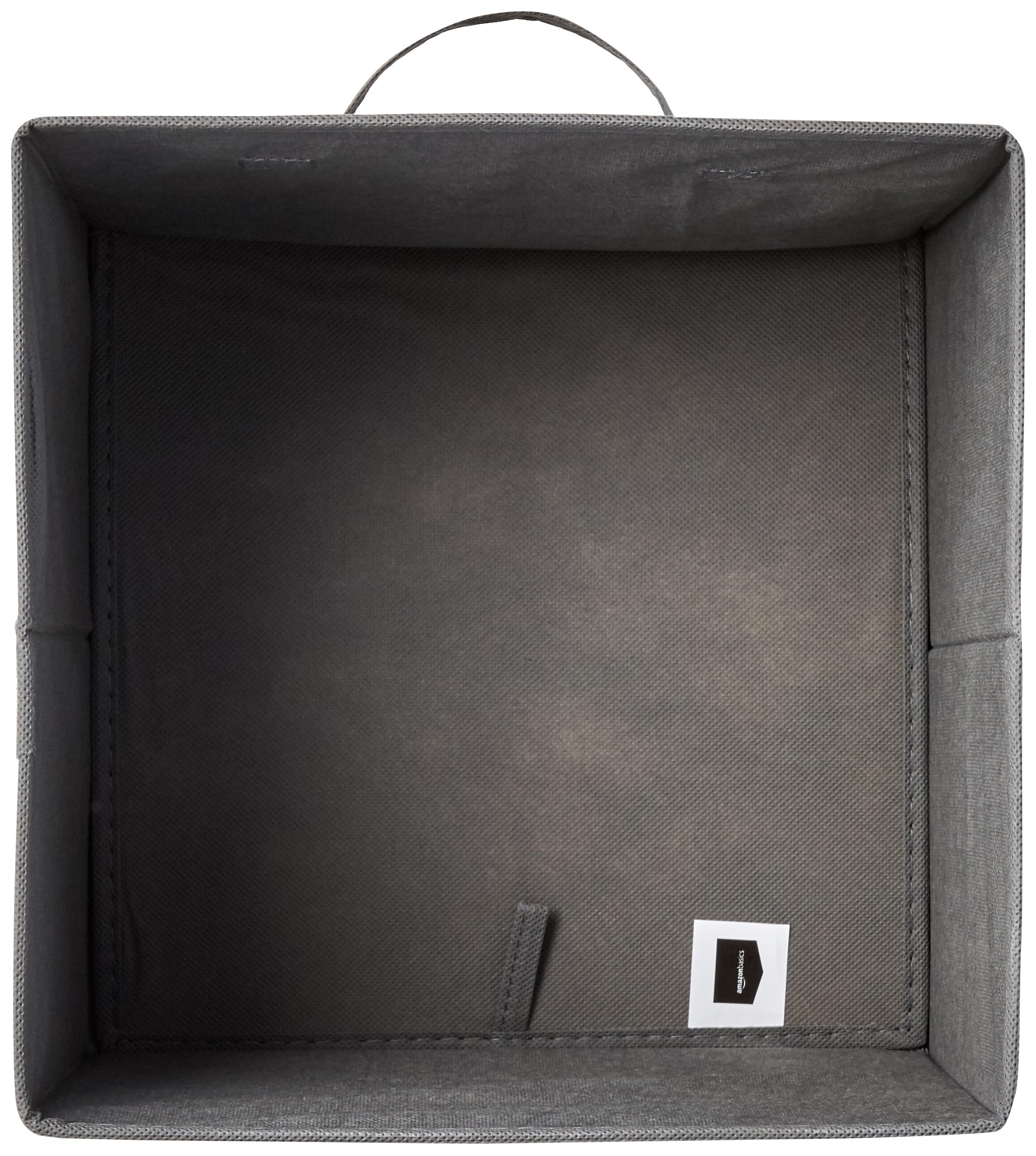 Amazon Basics Cubo Organizer Pieghevole Tessuto Grigio 27 cm 6 Pezzi