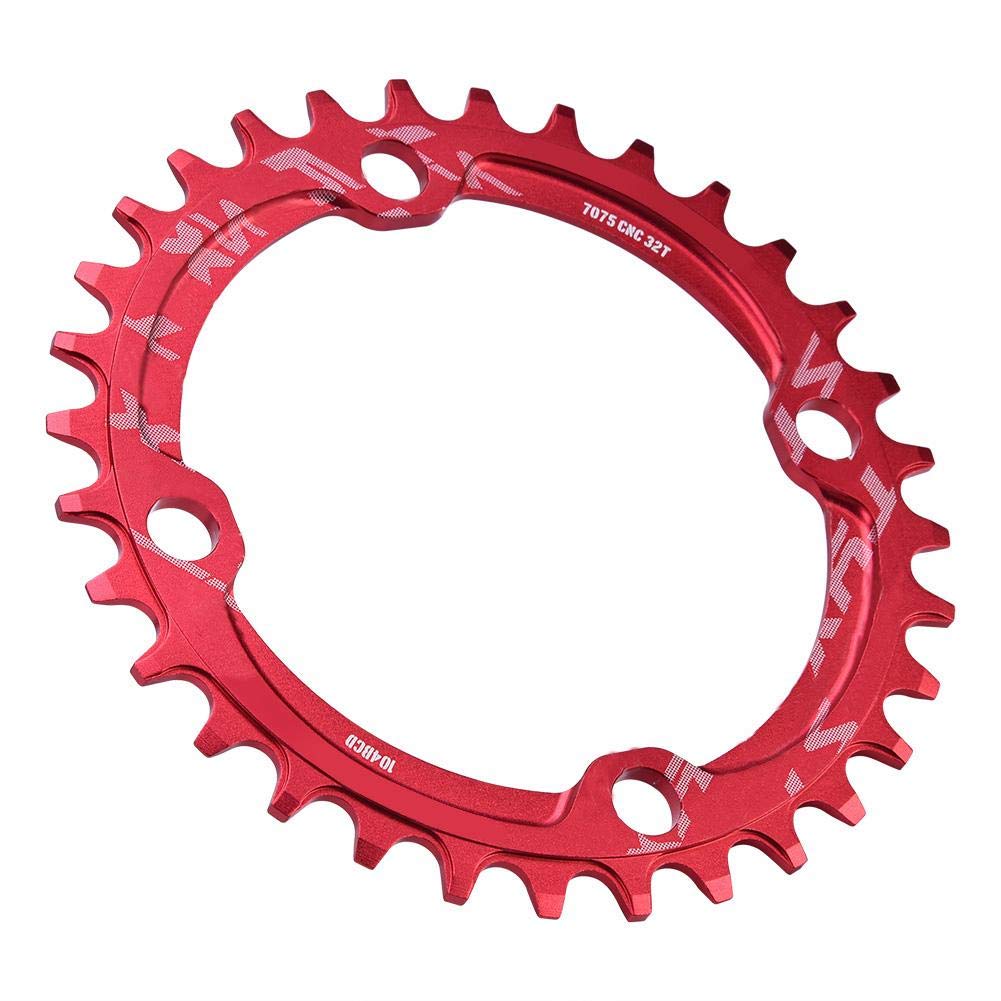 Elprico BCD 104 32T corona bici 32T rossa BCD 104