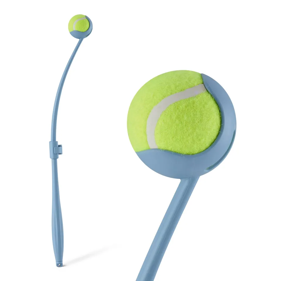 AmazonBasics lanciatore palline cani con palla manico regolabile