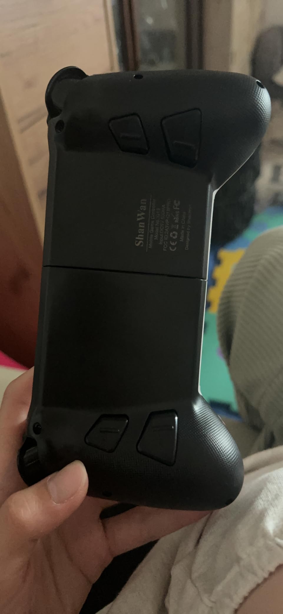 ShanWan Controller Mobile Bluetooth Bianco per Android iOS