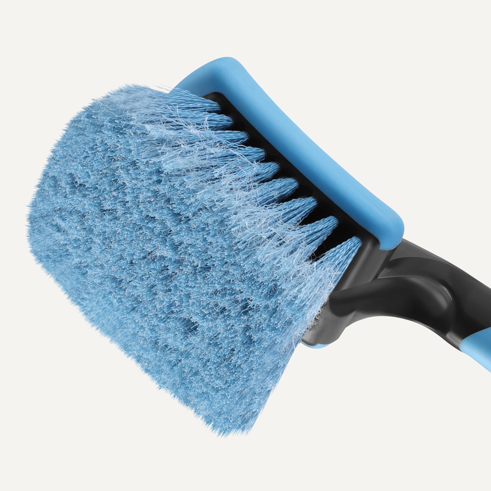 Amazon Basics Spazzola per Cerchioni Auto Blu Antigraffio