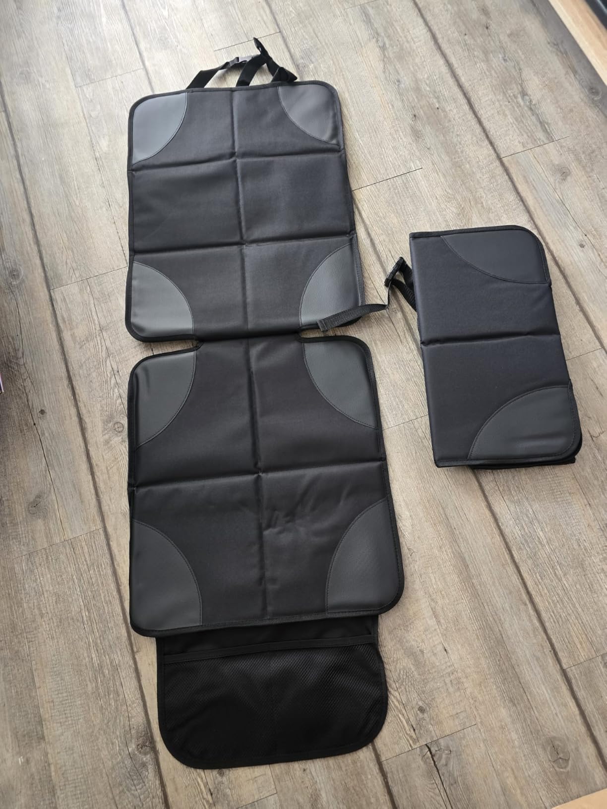 Amazon Basics Coprisedile Auto Posteriore 2 Pezzi Nero