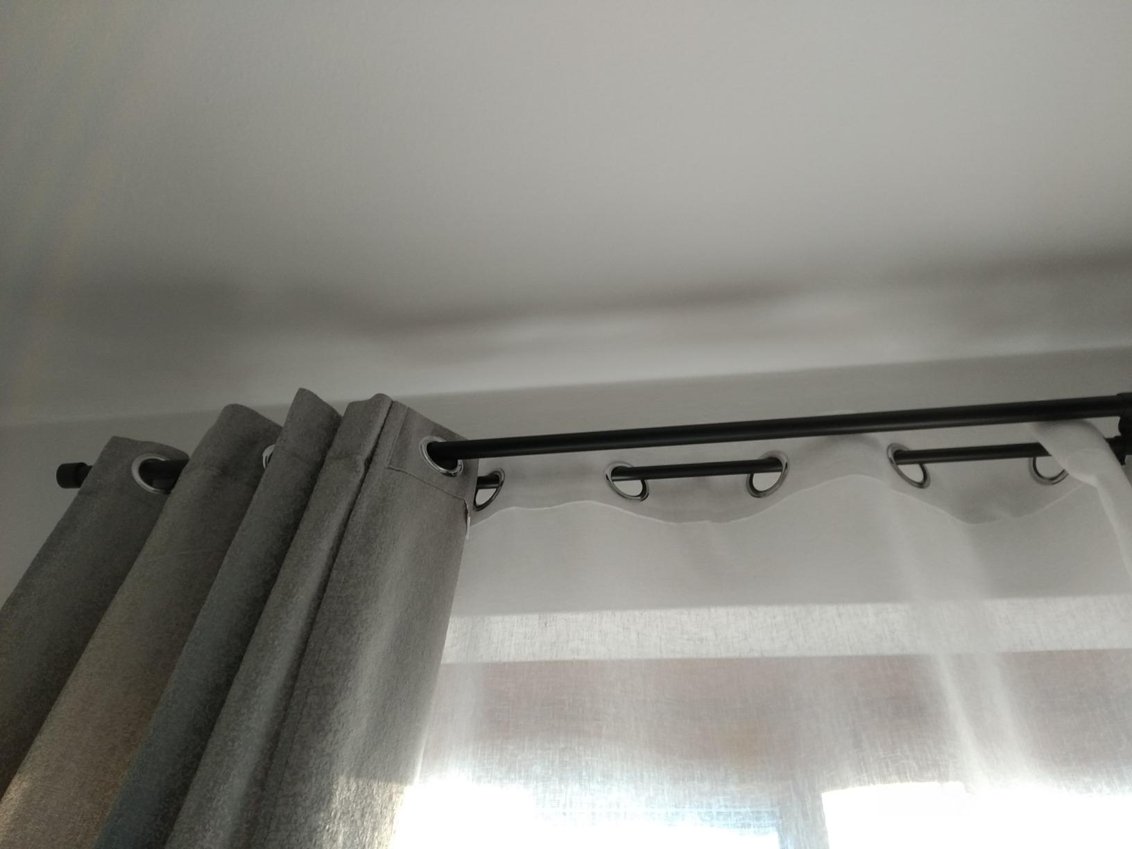 AmazonBasics Bastone Tenda Doppio 72-144 Nero decorativo