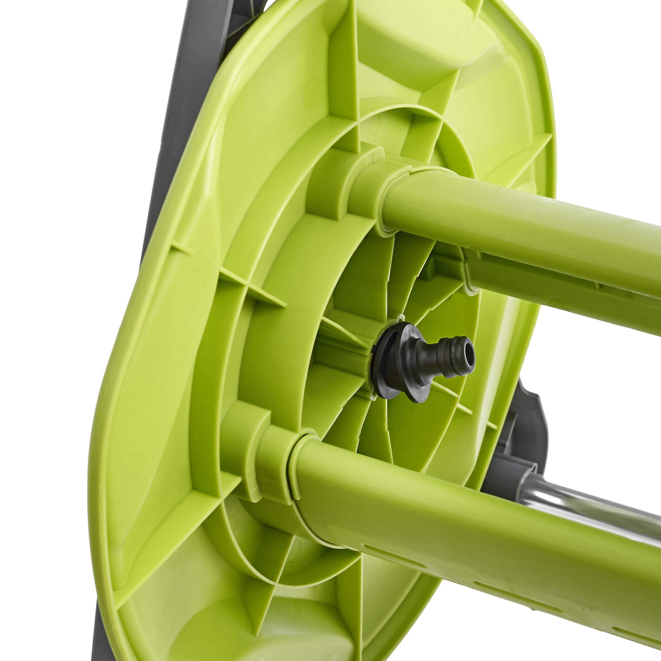 Amazon Basics Carrello Avvolgitubo 42,6m Grigio 1/2"