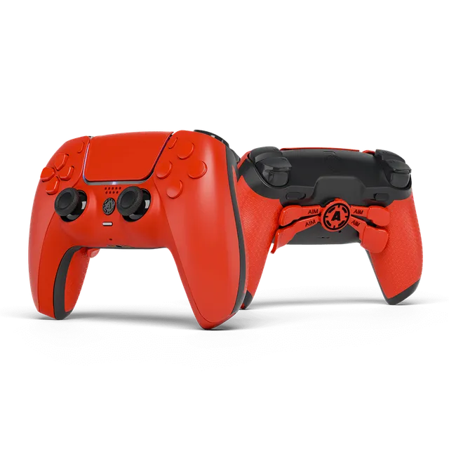 Aim Red Matte controller PS5 rosso opaco