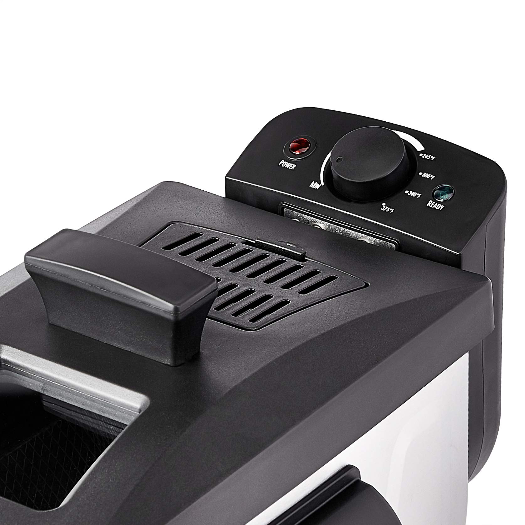Amazon Basics Friggitrice elettrica 3 litri inox 1500W