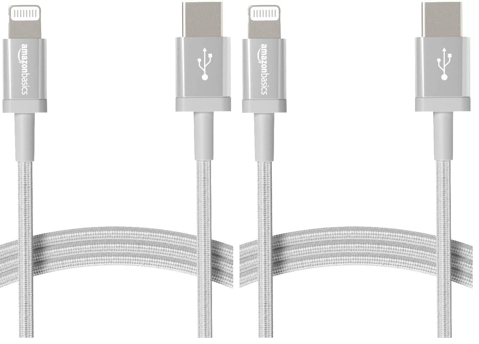 Amazon Basics Cavo USB-C Lightning 1,8 m Grigio Scuro MFi
