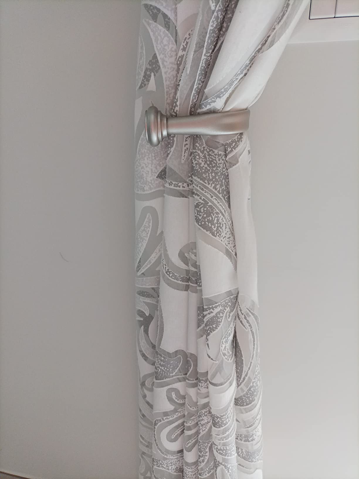 Amazon Basics Fermatenda Decorativi Set 2 Pezzi Nichel Metallo