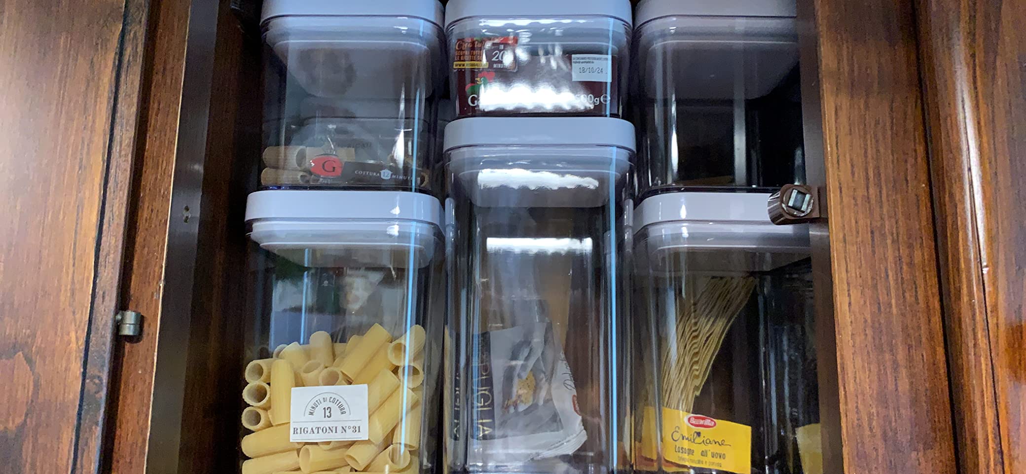 Amazon Basics contenitori alimenti ermetici 10 pezzi senza BPA