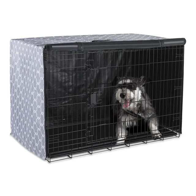 Amazon Basics Copertura Gabbia Cani 122 cm Motivo Poliestere