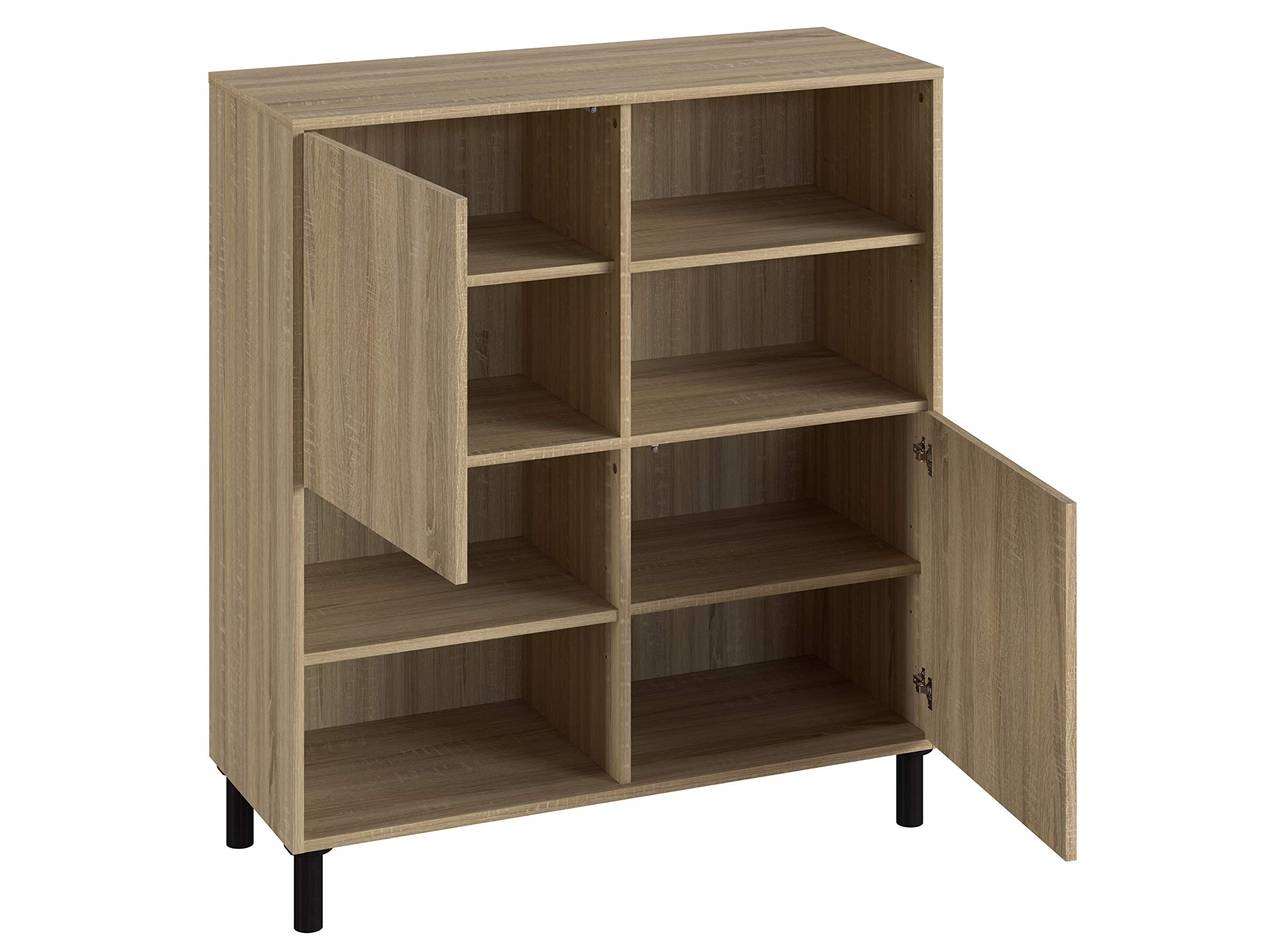 AmazonBasics Mobile 2 ante marrone quercia 101 cm