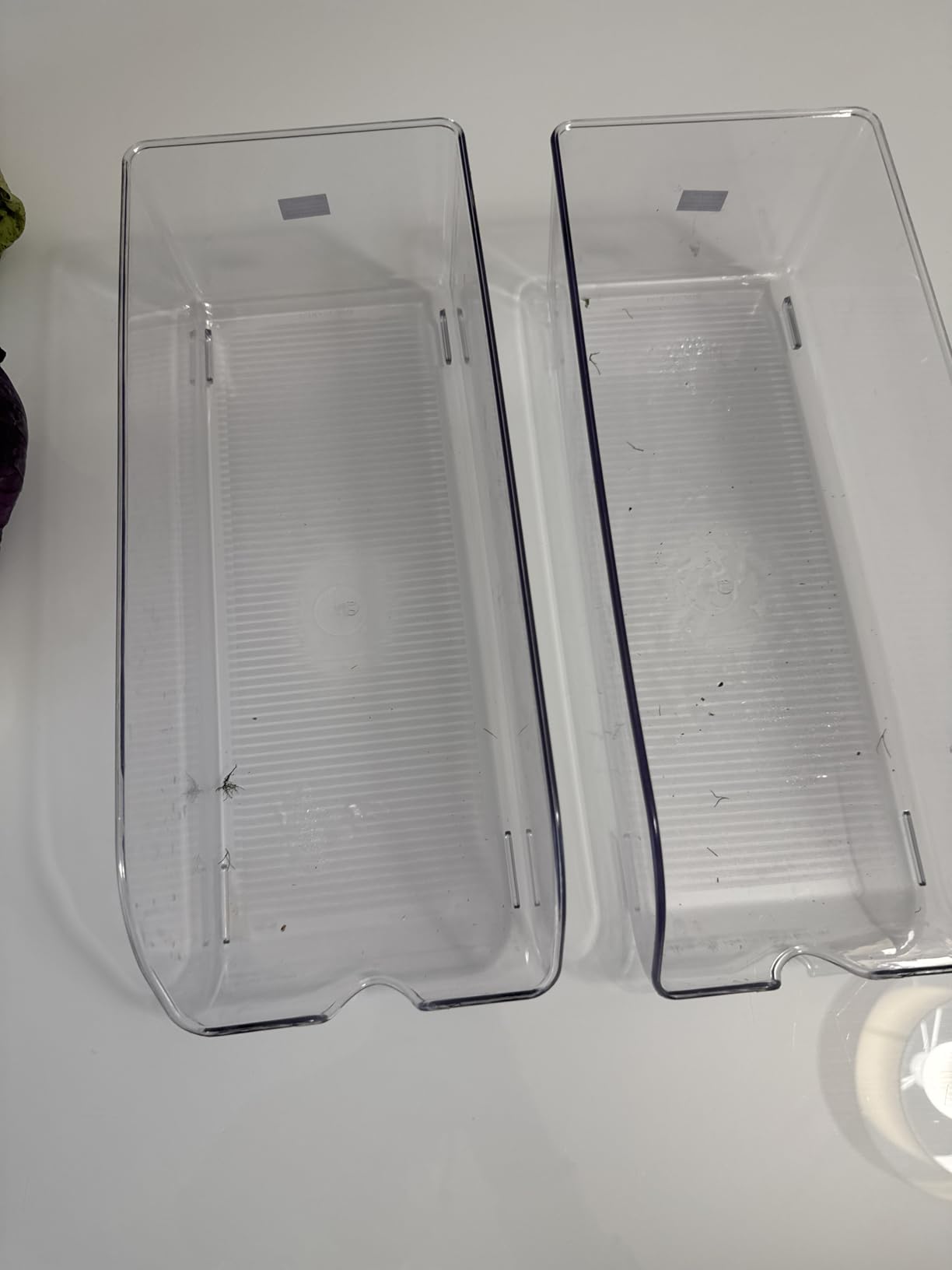 Amazon Basics organizer lattine frigo set 2 pezzi dispenser