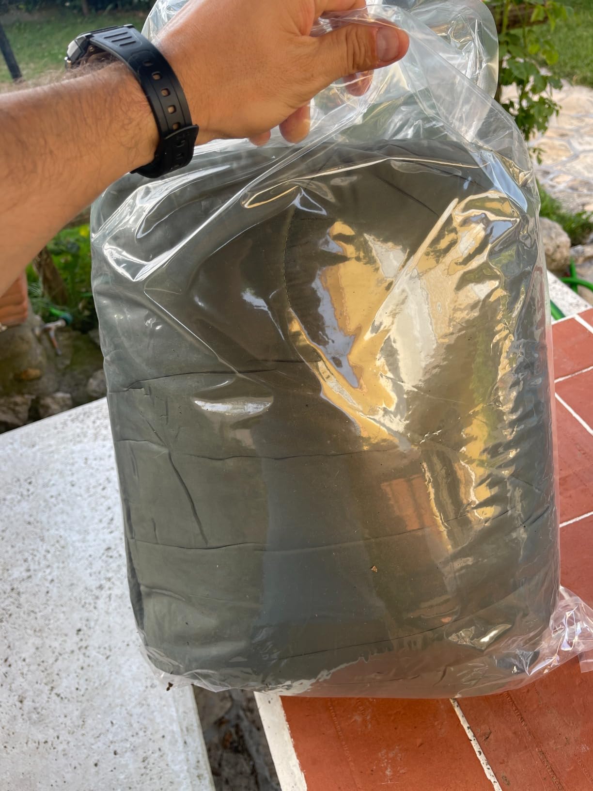 Amazon Basics Sacco a Pelo Matrimoniale 2 Persone Verde Oliva