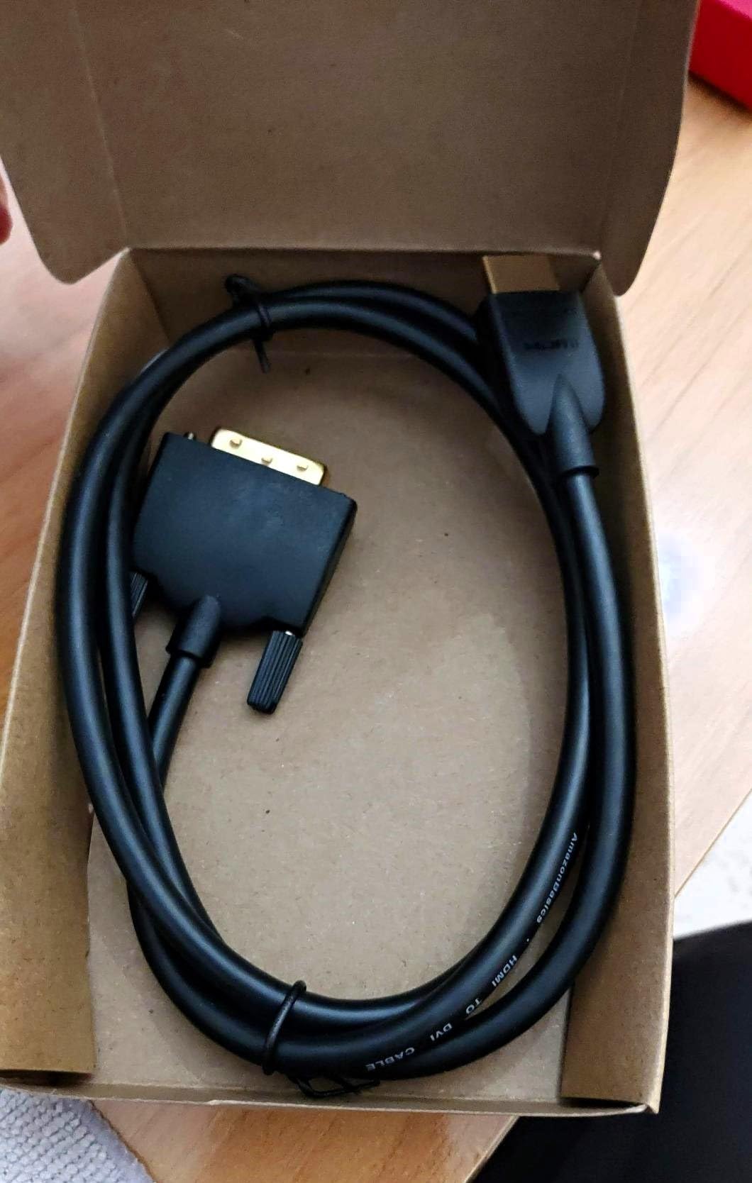 Amazon Basics cavo adattatore HDMI-DVI 0,9 m nero placcato oro