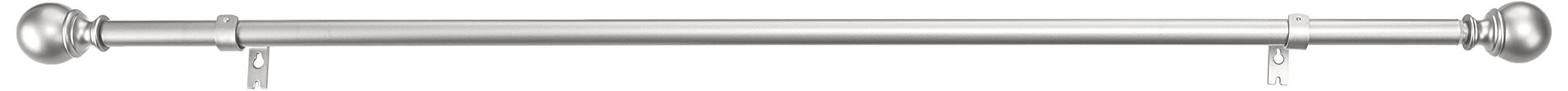 Amazon Basics Bastone Tenda Nichel 180-360 cm con Staffe