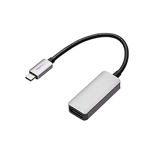 AmazonBasics Adattatore USB-C DisplayPort 4K 60Hz Grigio