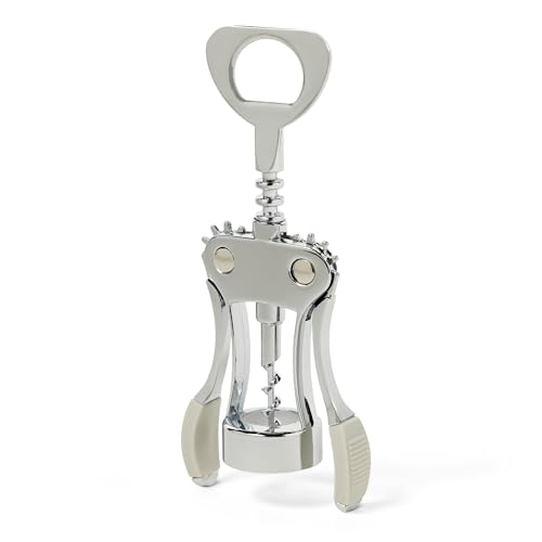 Amazon Basics Cavatappi Apribottiglie 2 in 1 Lega Zinco