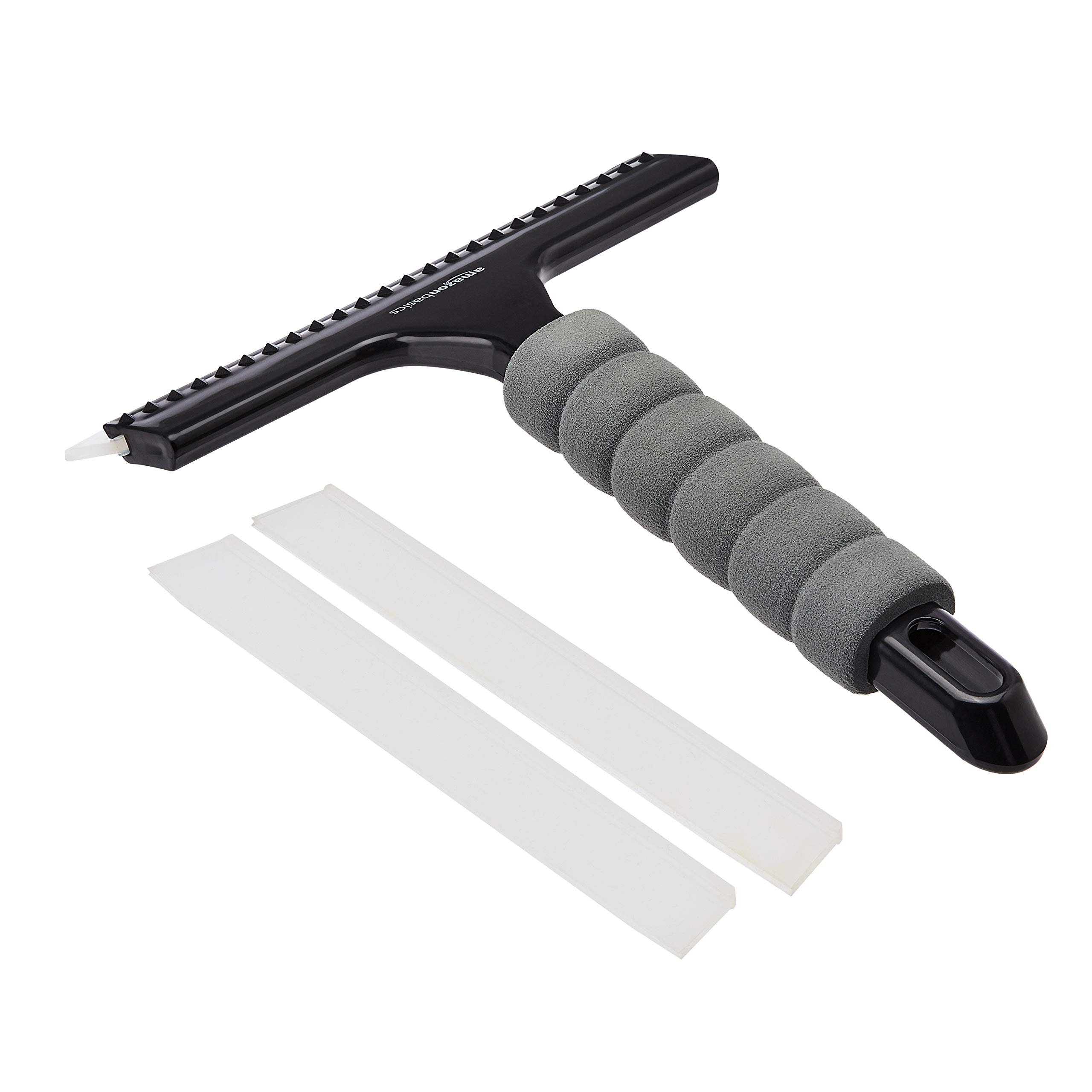 AmazonBasics Tergivetro Nero con 3 Lame Silicone 20,3 cm