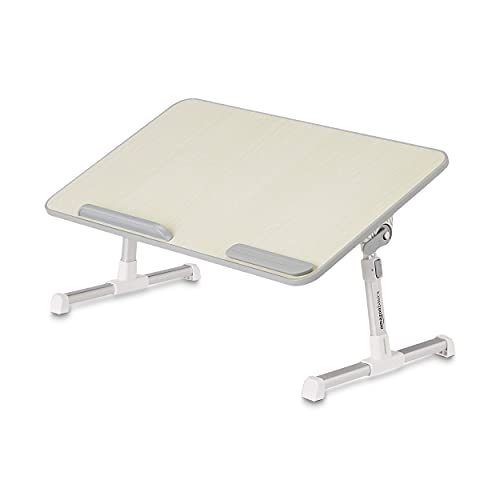 Amazon Basics tavolo laptop regolabile medio color acero portatile
