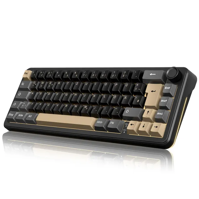 RedThunder K65 tastiera meccanica gaming wireless DE RGB