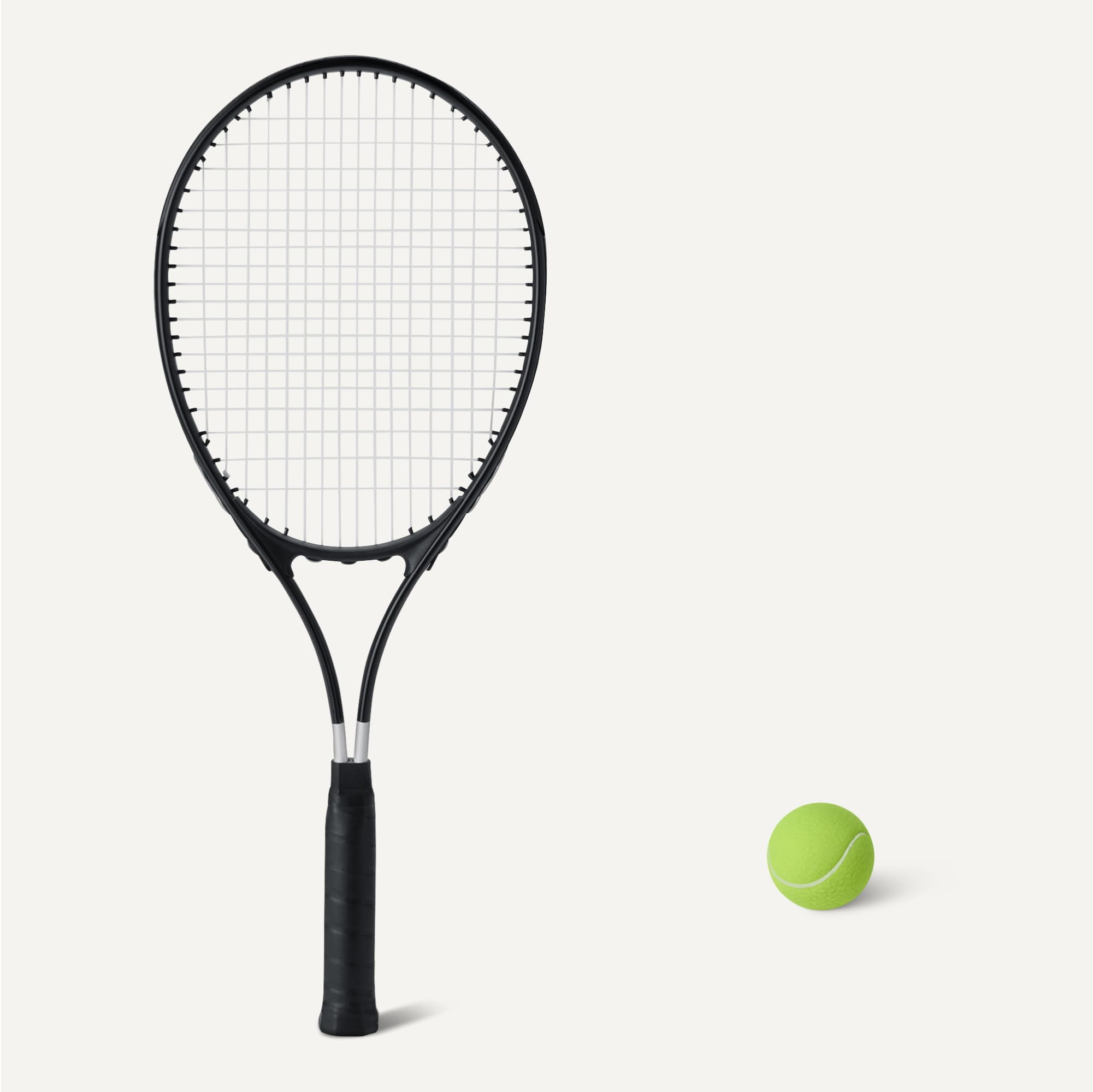 Amazon Basics Set Racchette Tennis 68,5 cm con Palline