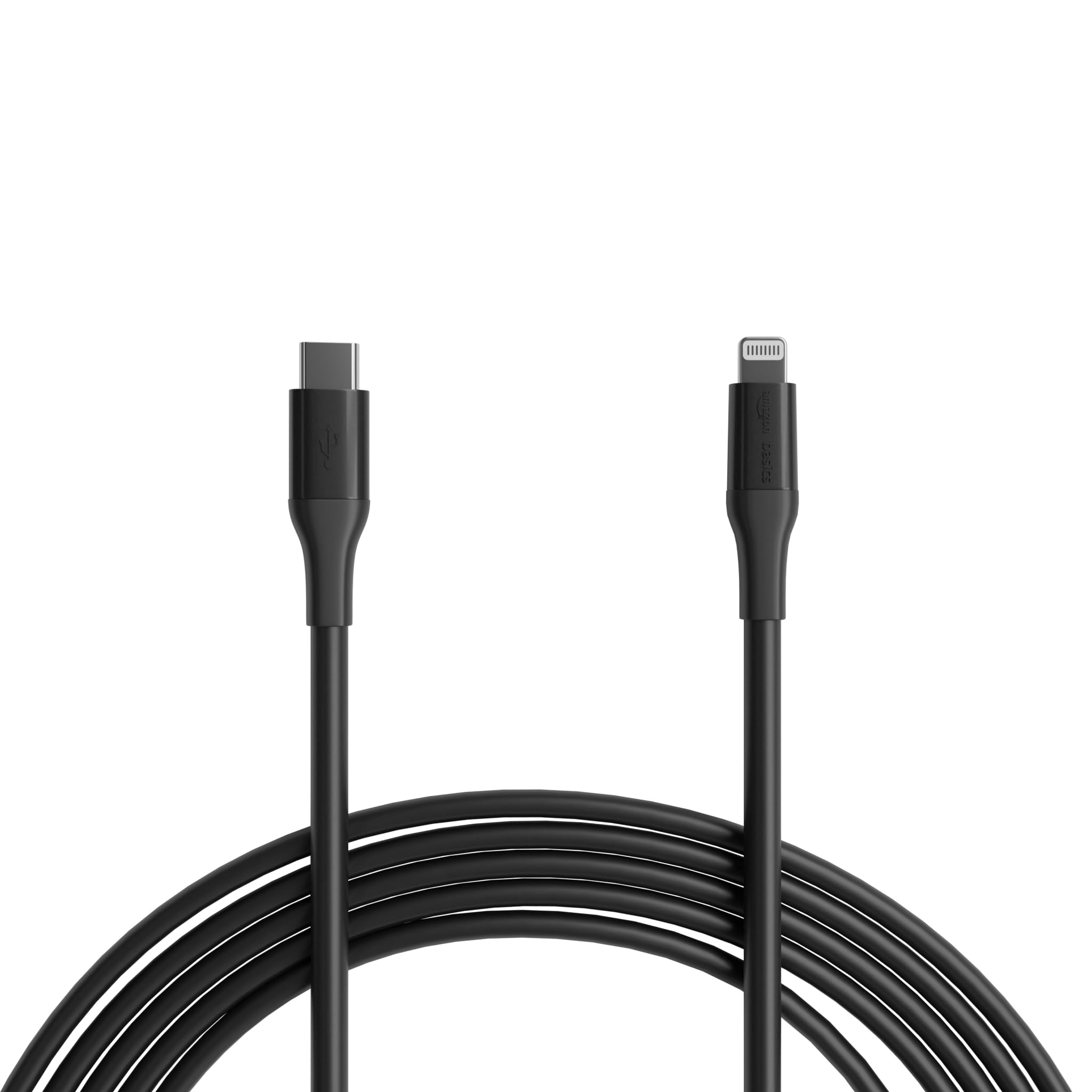 AmazonBasics cavo USB-C Lightning 3 m bianco ricarica rapida