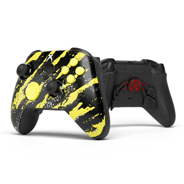 Aim Camo Yellow controller Xbox Series X mimetico
