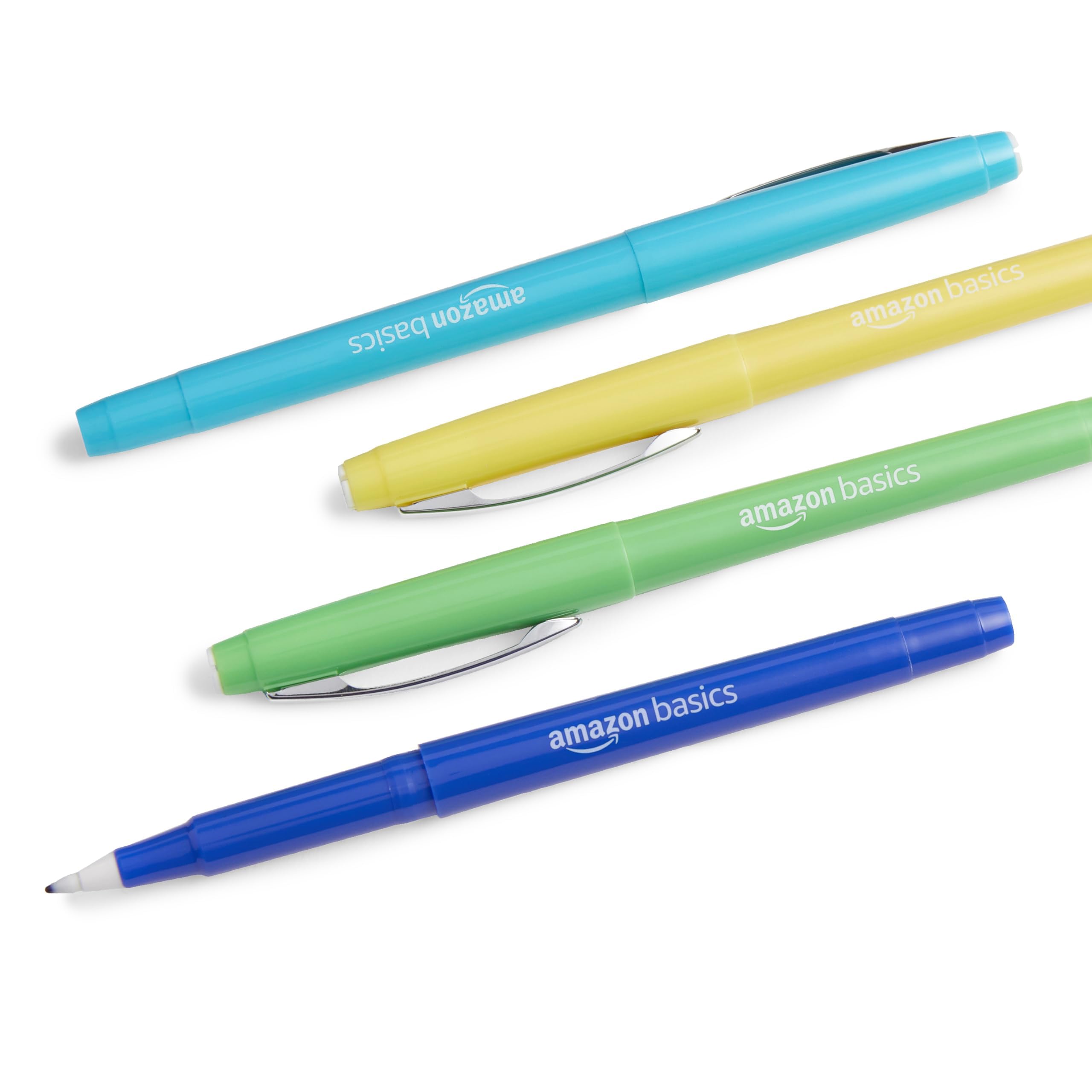 AmazonBasics Pennarelli colori assortiti 24 pezzi punta media