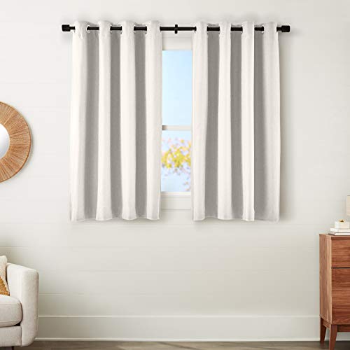 Amazon Basics Mabry 52x54 tende oscuranti avorio 2 pezzi blackout