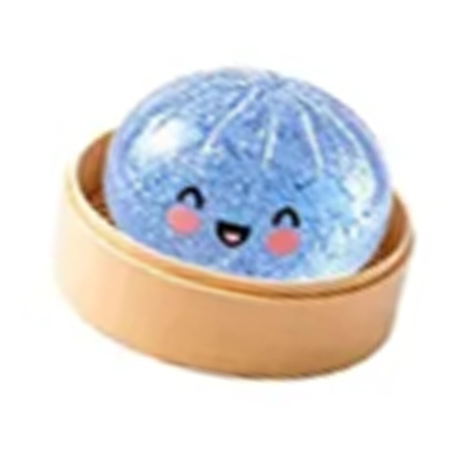 Elprico Pallina Antistress Panino TPR Glitter Oro 200g
