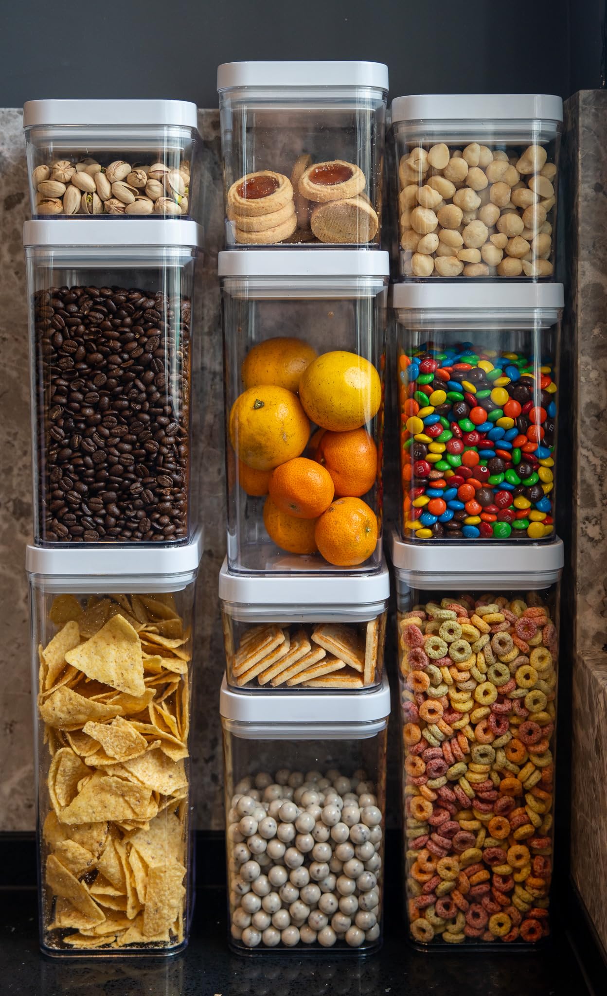 Amazon Basics contenitori alimenti ermetici 10 pezzi senza BPA
