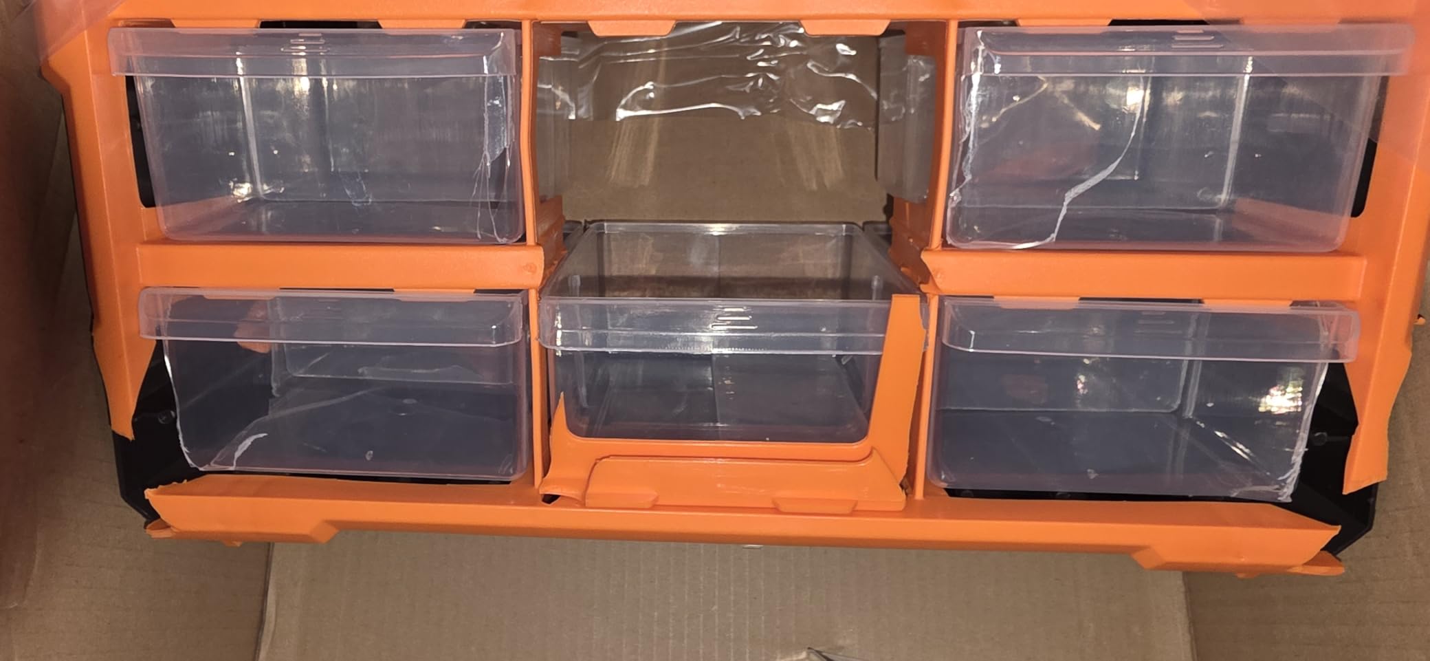 Amazon Basics Organizer 39 Cassetti Nero Porta Minuteria Parete
