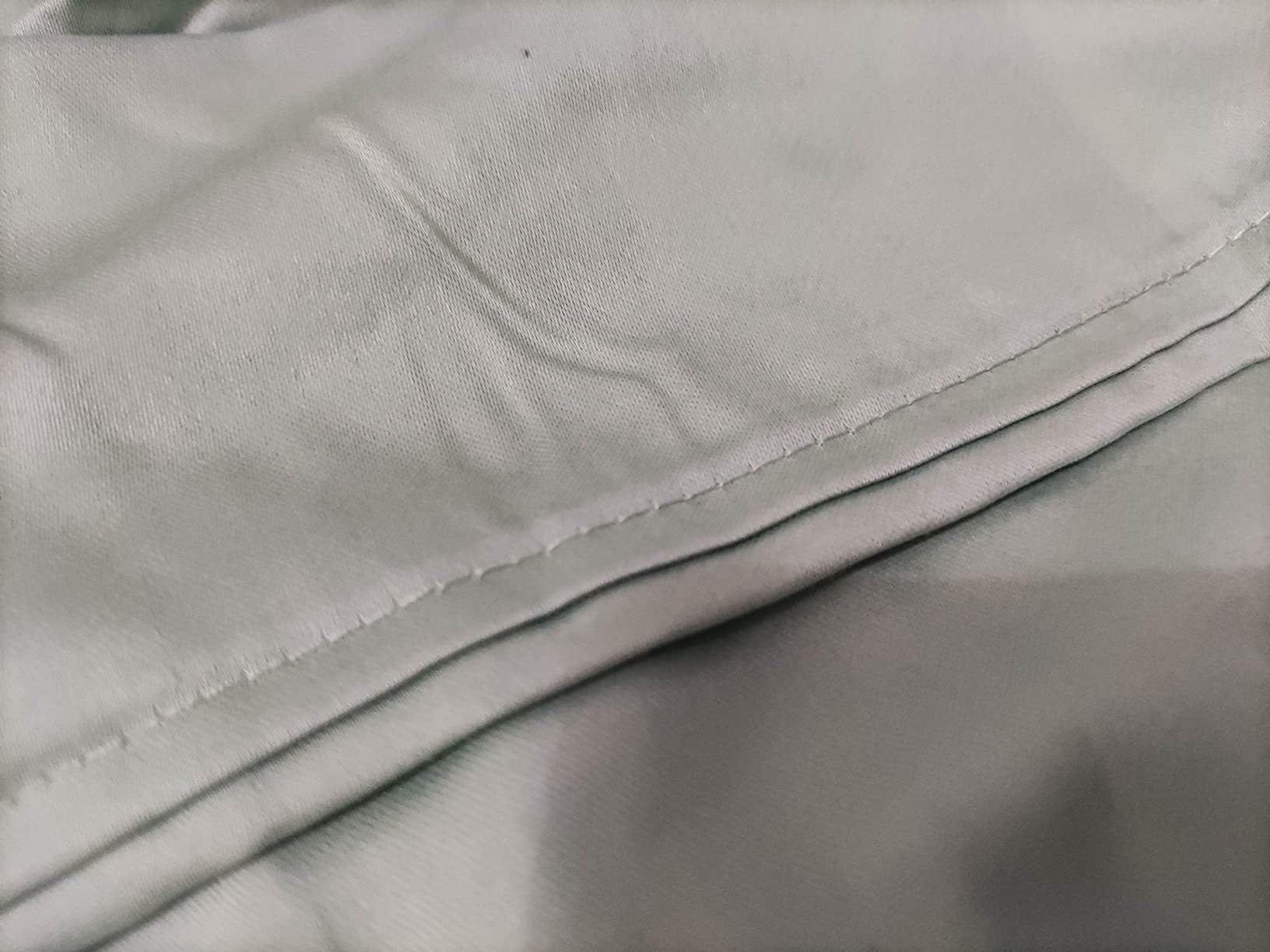 Amazon Basics Federe cotone rasatello 400 fili 50x80 bianche 2 pz