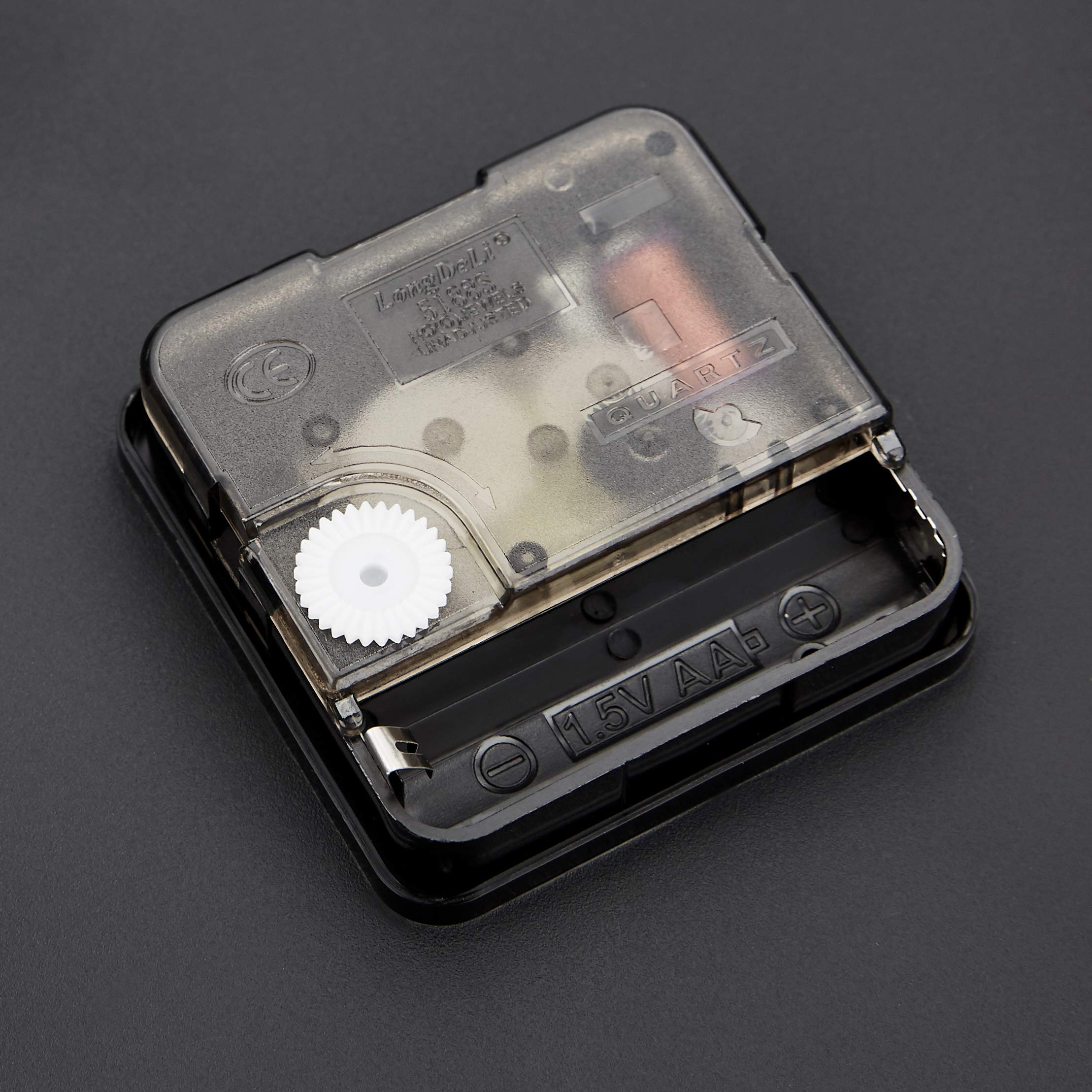 Amazon Basics Orologio da Parete 30 cm Nero Silenzioso