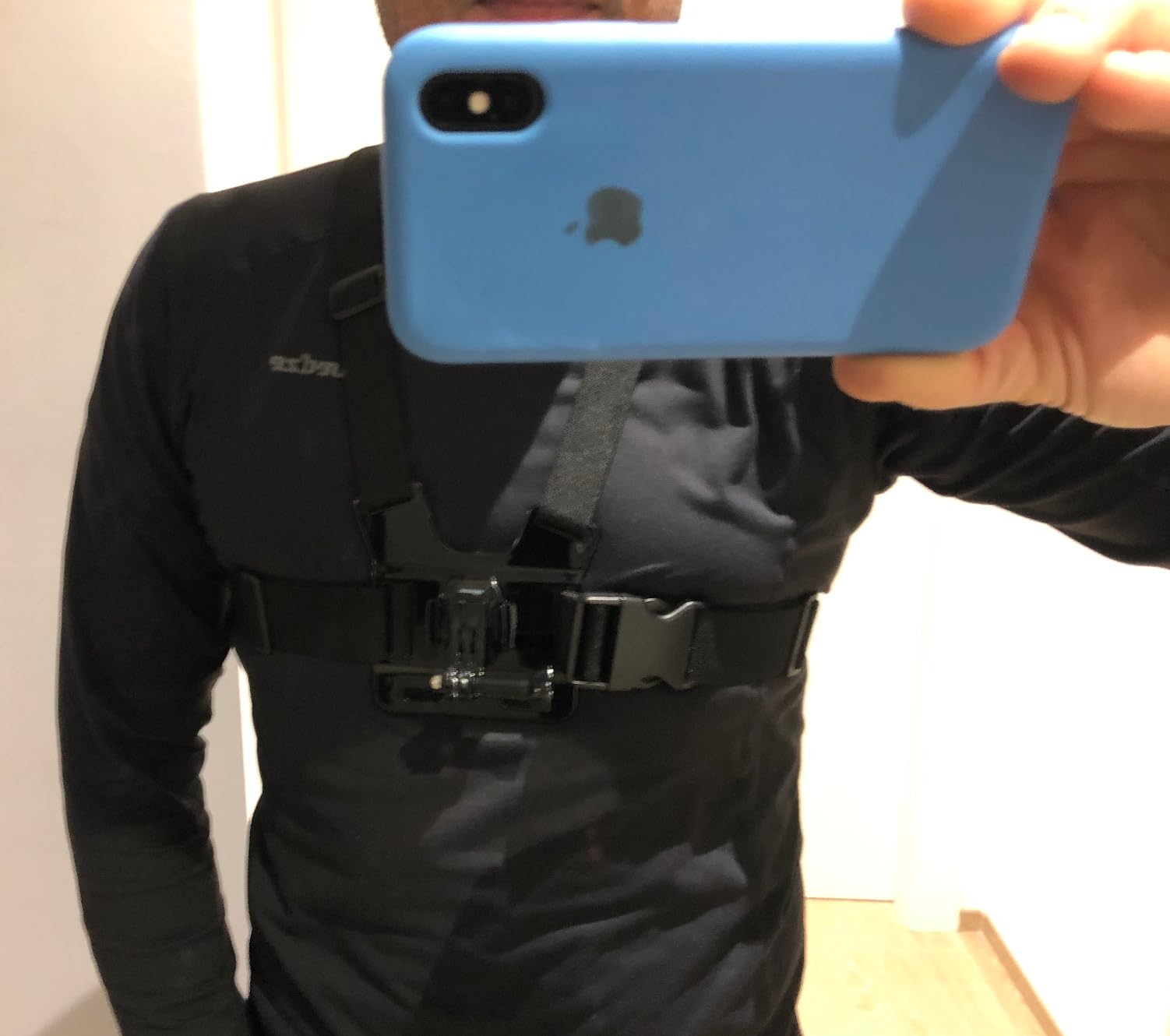 Amazon Basics imbracatura petto GoPro action cam nera
