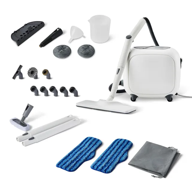 Amazon Basics Pulitore vapore 1,5 L 1500 W 22 accessori