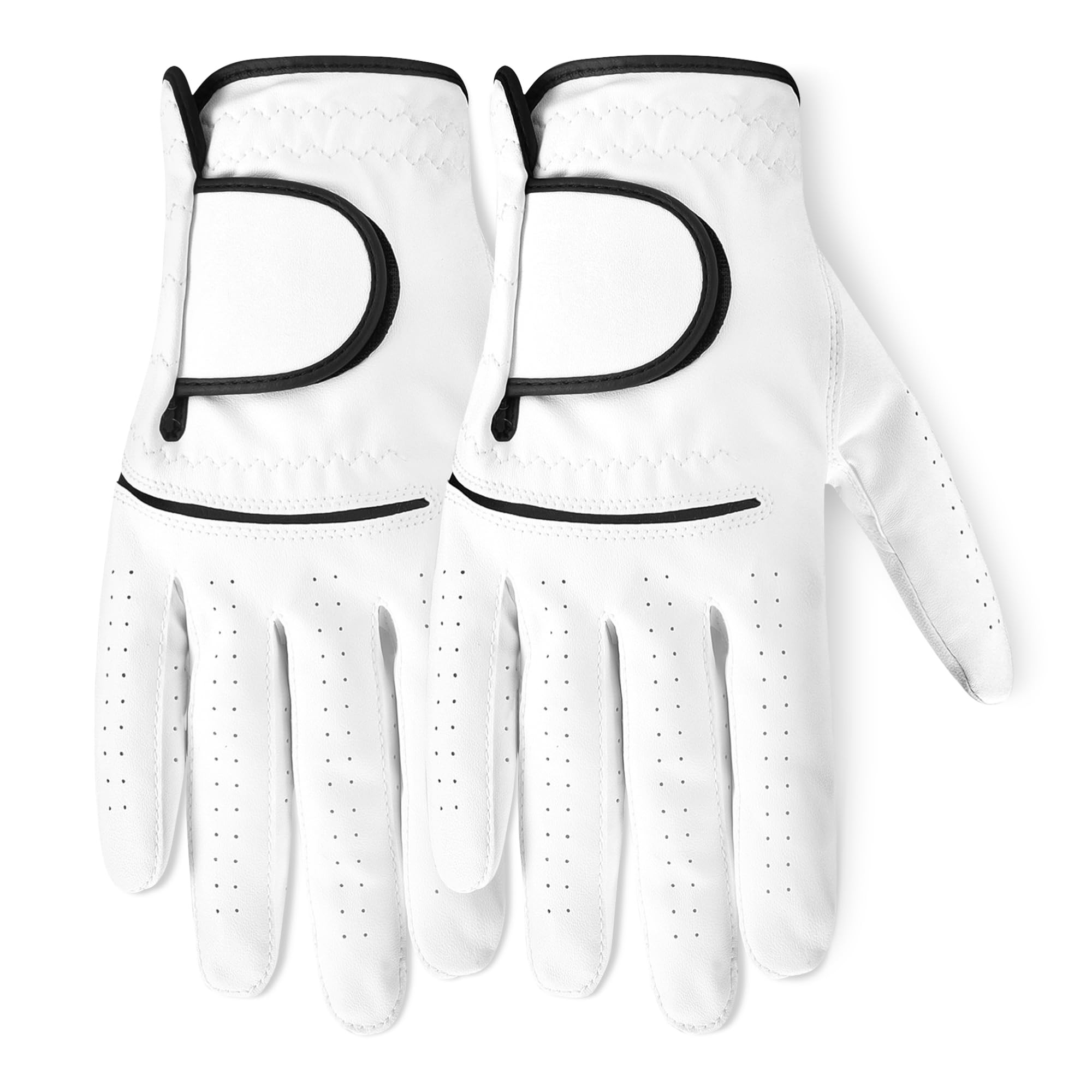 Amazon Basics guanti golf uomo M-L mano destra 2 pezzi