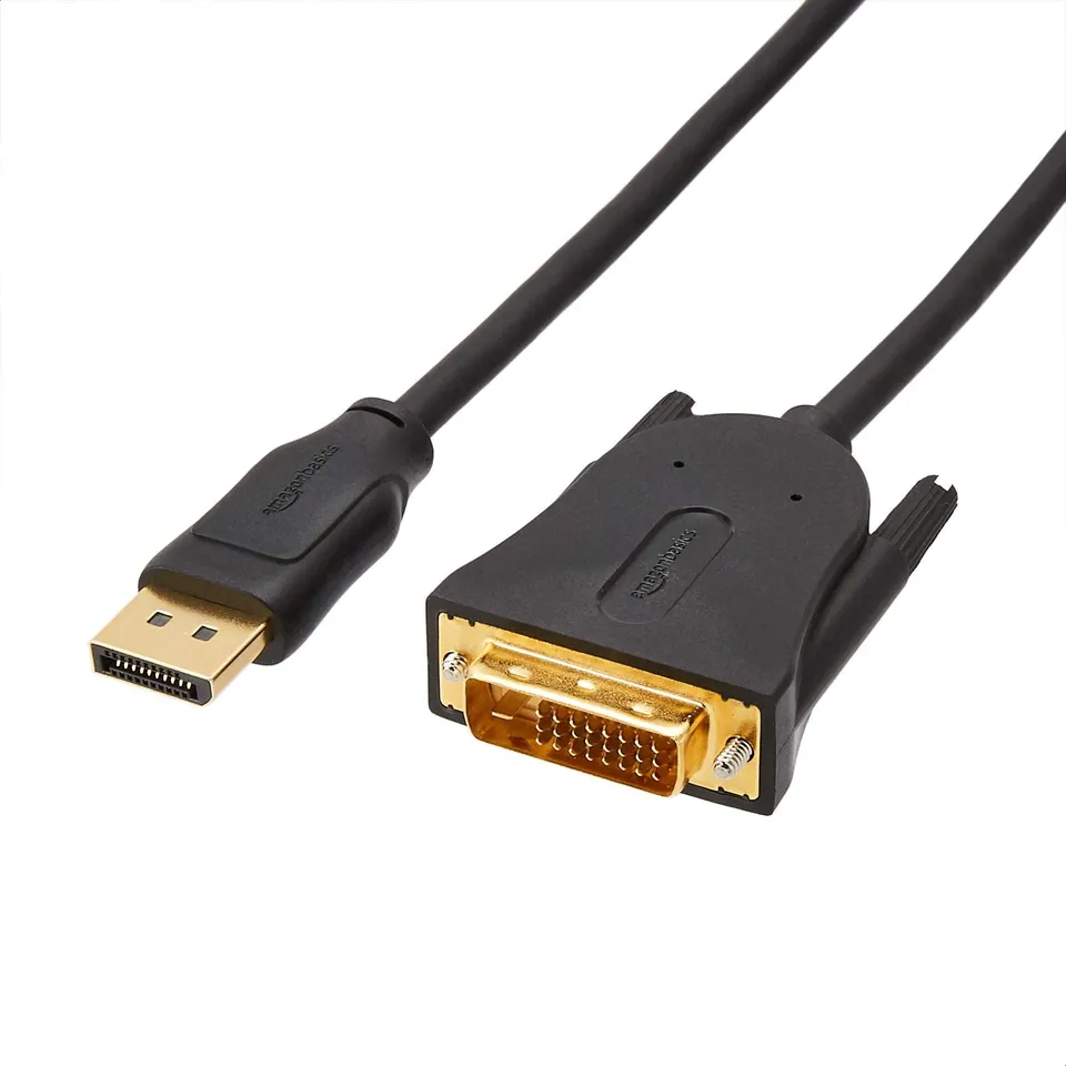 AmazonBasics Cavo DisplayPort-DVI 1,8 m 1-Pack Full HD